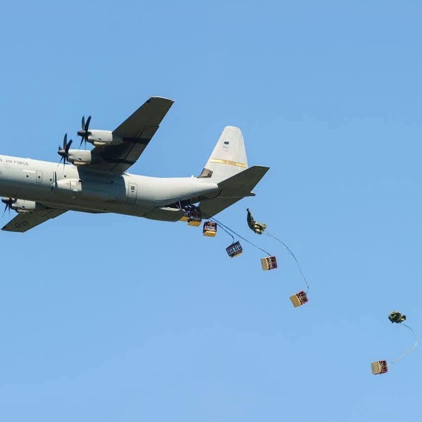 إسقاط جوي ناجح للجيش ببابنوسة